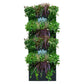 GreenWalls vertical living plant wall W40 x H120cm self build battery powered system 1 x W40cm column x 6 tray high kit with sidewalls
