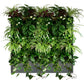 GreenWalls BOTTOM LEVEL semi automatic plug-in self-build living plant wall kit - 100cm 5 tray high planting system with sidewalls