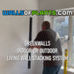 GreenWalls UPPER LEVEL self-build living plant wall kit - 60cm 3 tray high planting system no sidewalls